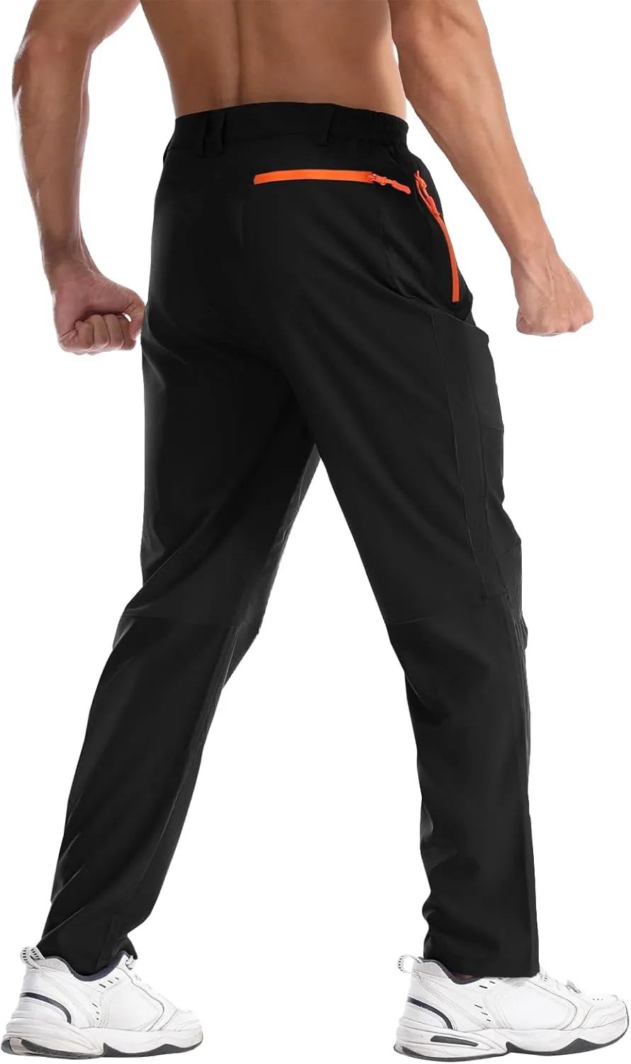 Men's Hiking Pants Lightweight Cargo Pants Quick Dry Water Resistant Outdoor Pants for Work Fishing Climbing