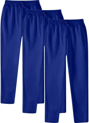 Mens Hip Hop Pants Casual Solid Color Track Cuff Lace Up Workout Pants with Pocket Pcs Pants for Man