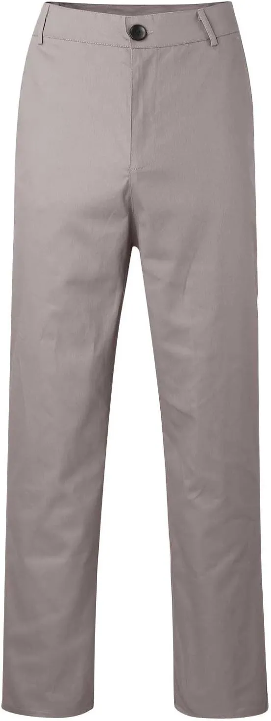 Men's Straight-Fit Stretch Twill Pant, Casual Sweatpants for Men, Full Length Pants for Men, Fashion Work Pants for Men