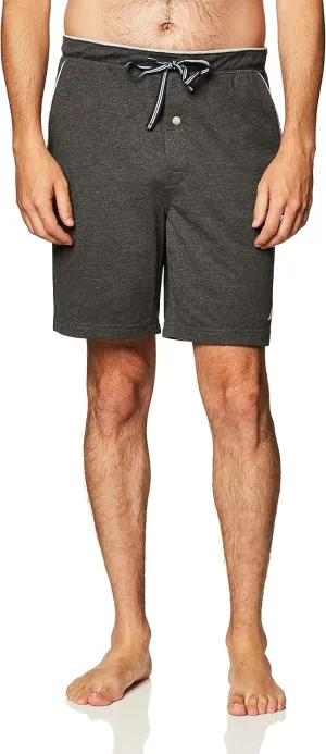 Nautica Men's Soft Knit Elastic Waistband Sleep Lounge Short