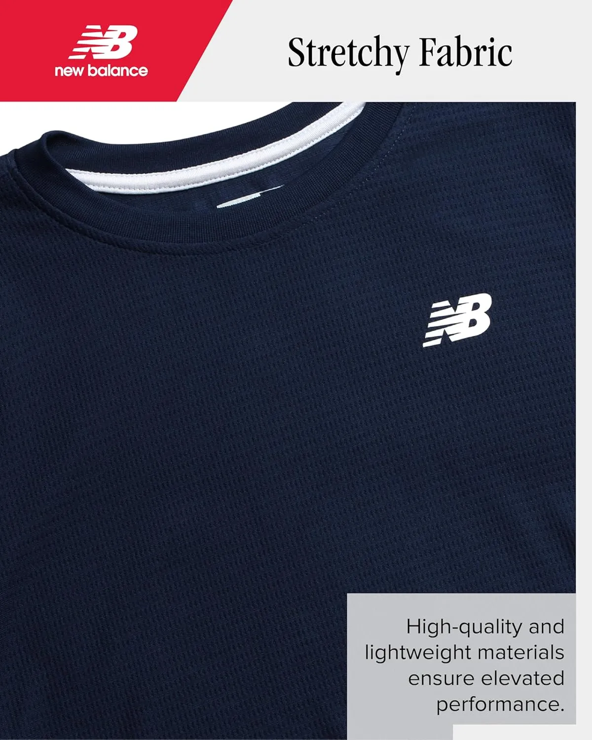 New Balance Boys Tracksuit Set - 2 Piece Long Sleeve Poly Thermal Shirt and Tricot Jogger Sweatpants for Boys (8-20)
