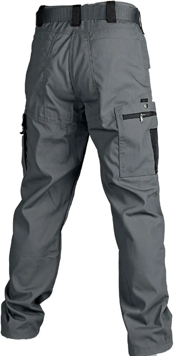 OIOLOYJM Military Cargo Pants for Men Hiking Stretchy Work Construction Camouflage Flexcamo - Tactical Waterproof Pants