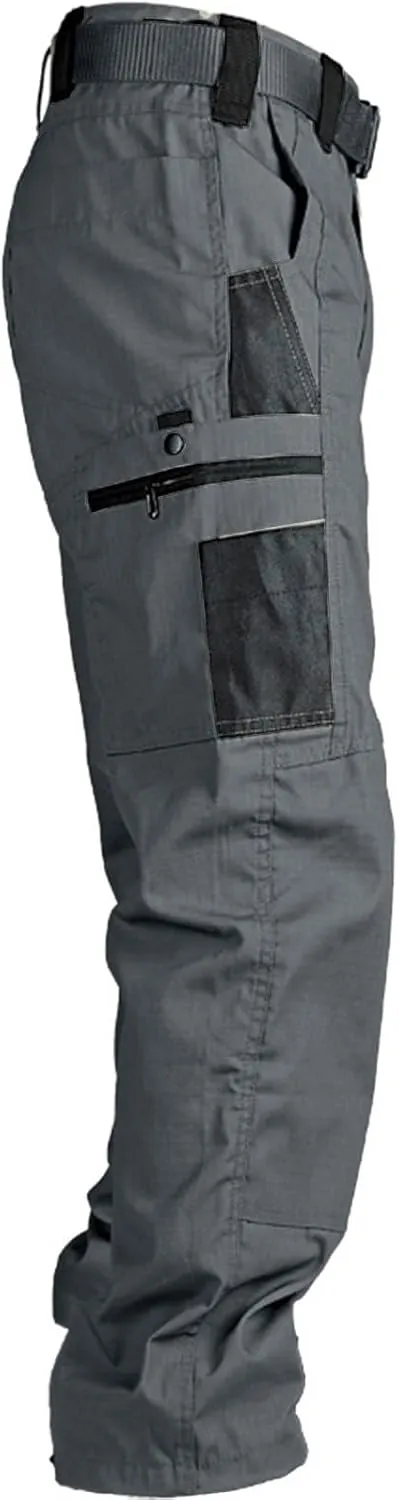 OIOLOYJM Military Cargo Pants for Men Hiking Stretchy Work Construction Camouflage Flexcamo - Tactical Waterproof Pants