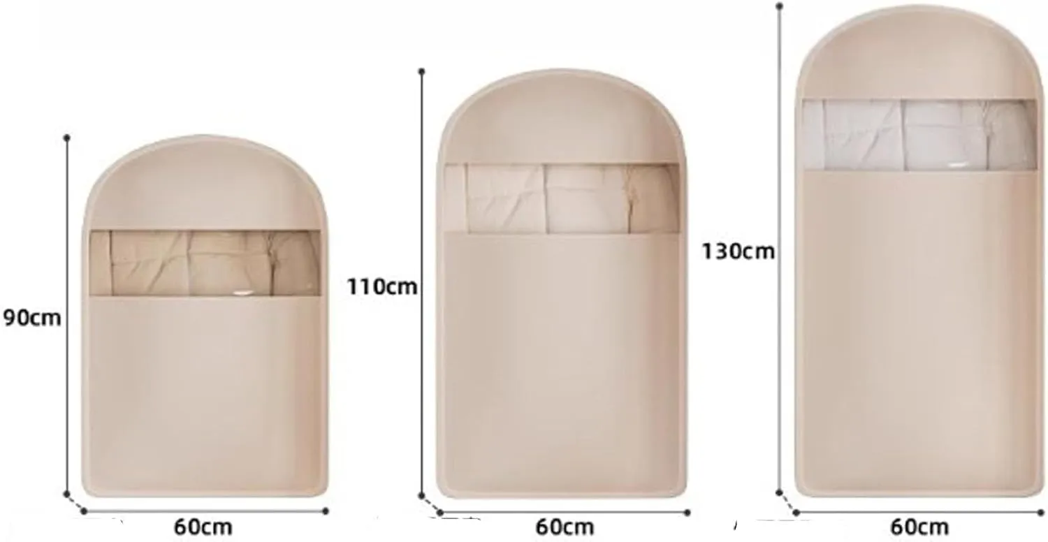 Otherwise Garment Bag, Space Saving Hanging Garment Bag, 2025 New Space Saving Hanging Protector, Winter Coat Storage (PINK 1PCS, L)