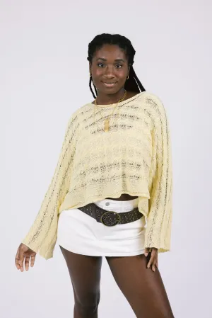 Palm Breeze Top in Pineapple