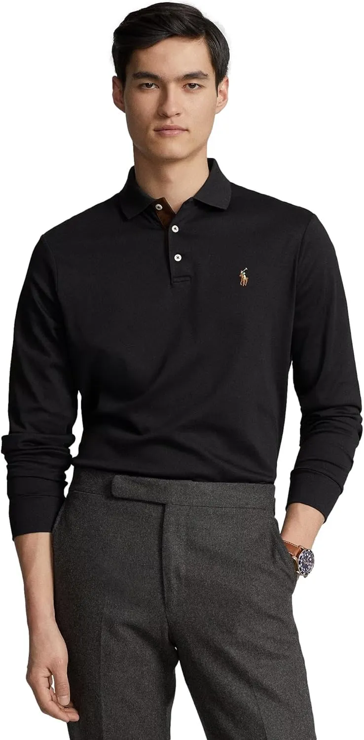 Polo Ralph Lauren Classic Fit Long Sleeve Soft Touch Polo