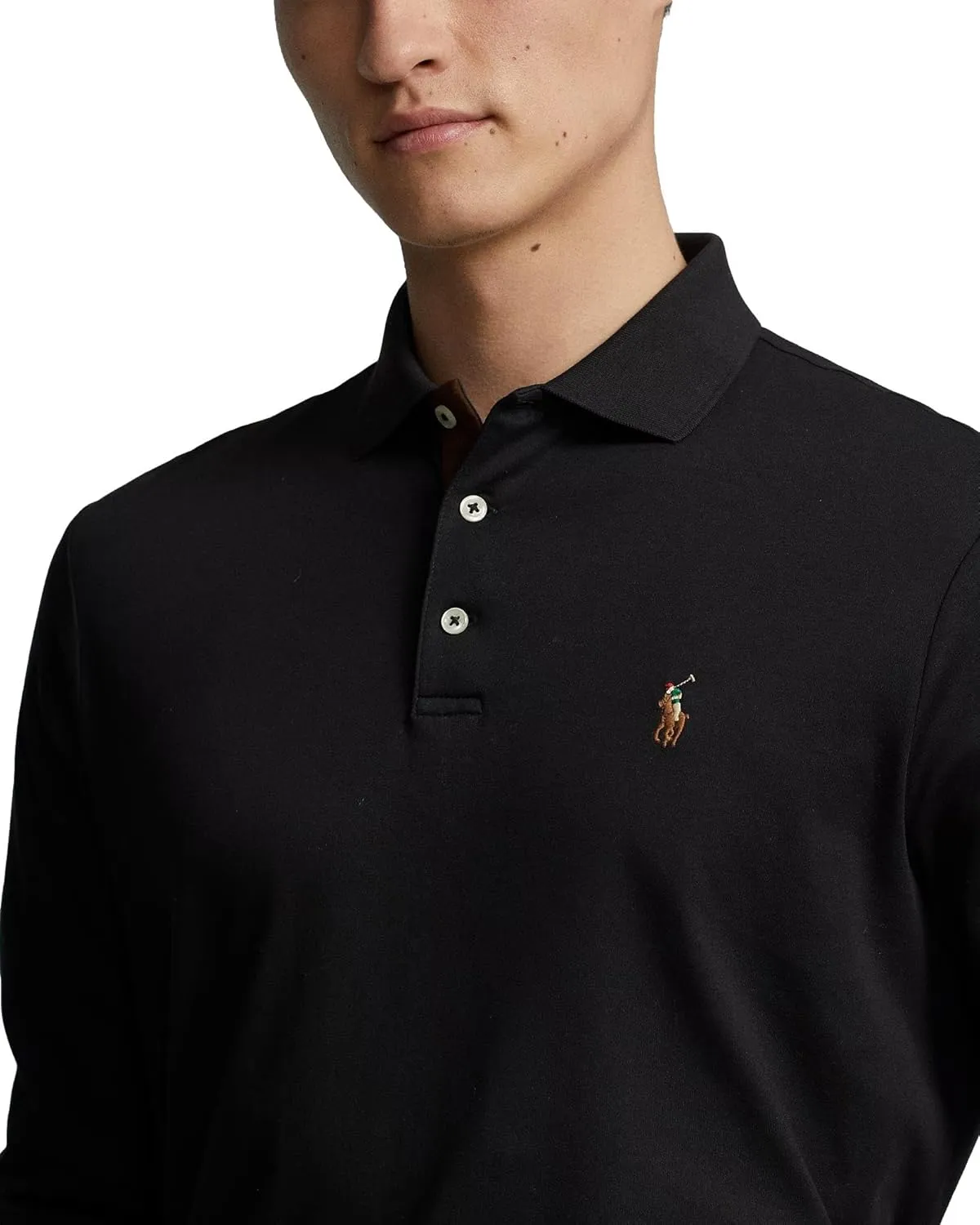Polo Ralph Lauren Classic Fit Long Sleeve Soft Touch Polo