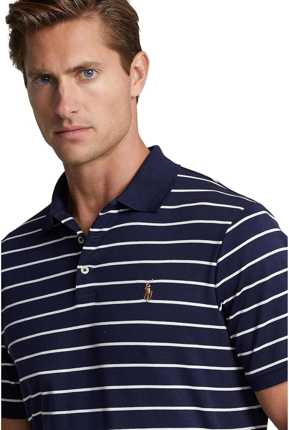 POLO RALPH LAUREN Men's Classic Fit Soft Cotton Polo Shirt
