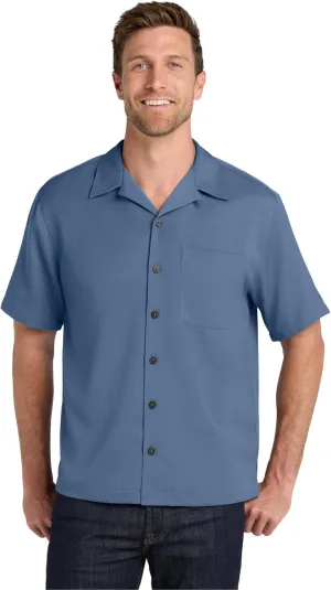 Port Authority Men's Easy Care Short Sleeve Button-Down Camp Shirt