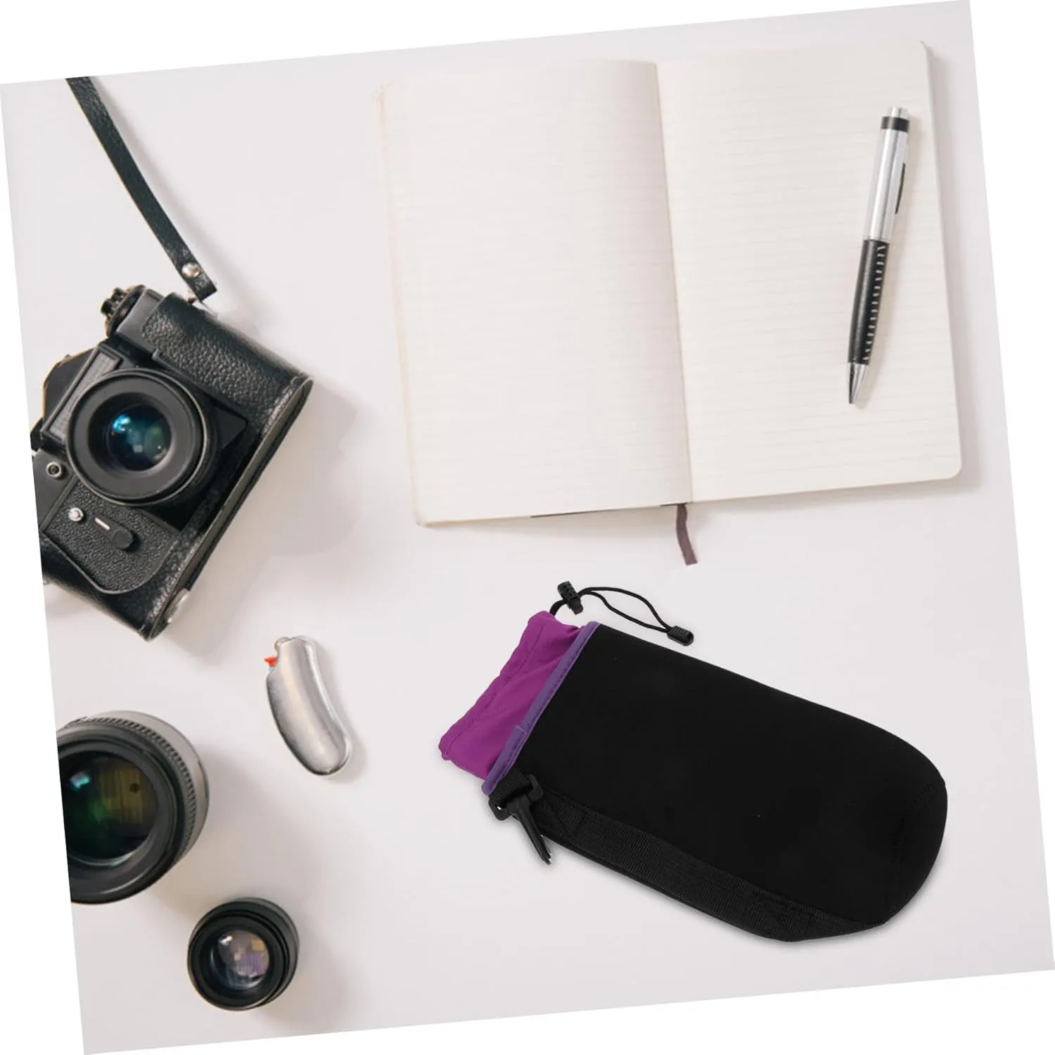 Professional Dslr Camera Lens Pouch Lightweight Case for Camera Lens Protector Water Resistant Bag for Lenses