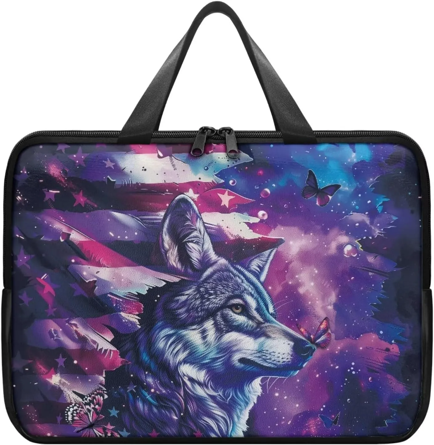 Protective Laptop Sleeve,Leather Laptop Bag for Women, Water-Resistant Computer Bags For Laptops for Men