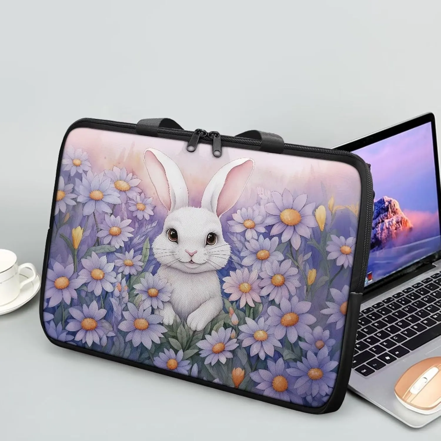 PU Leather Laptop Bags Designer Water-Resistant Laptop Carrying Case 10 12 13 15 17 inch