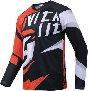 Racing Men's Long Sleeve Off-Road Jersey Mountain Bike Jersey Downhill&Motocross Shirts Quick Dry