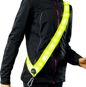 Rechargeable LED Reflective Lighted Vest for Night, Dog Lights for Dark Walking, Running Gear
