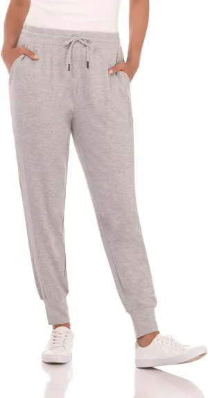 Rekucci Women's Loungewear Soft Knit Jogger Pant with Pockets