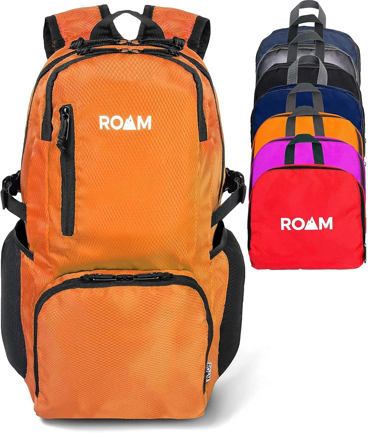 Roam 25L Hiking Daypack - Ultra Lightweight Packable Backpack - Durable, Water Resistant Folding Backpack for Travel, Camping