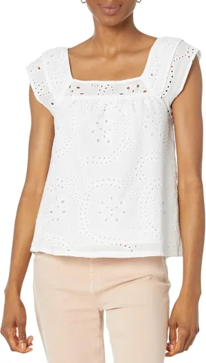 Sanctuary Soft Ruffle Cami White SM (US 4-6)