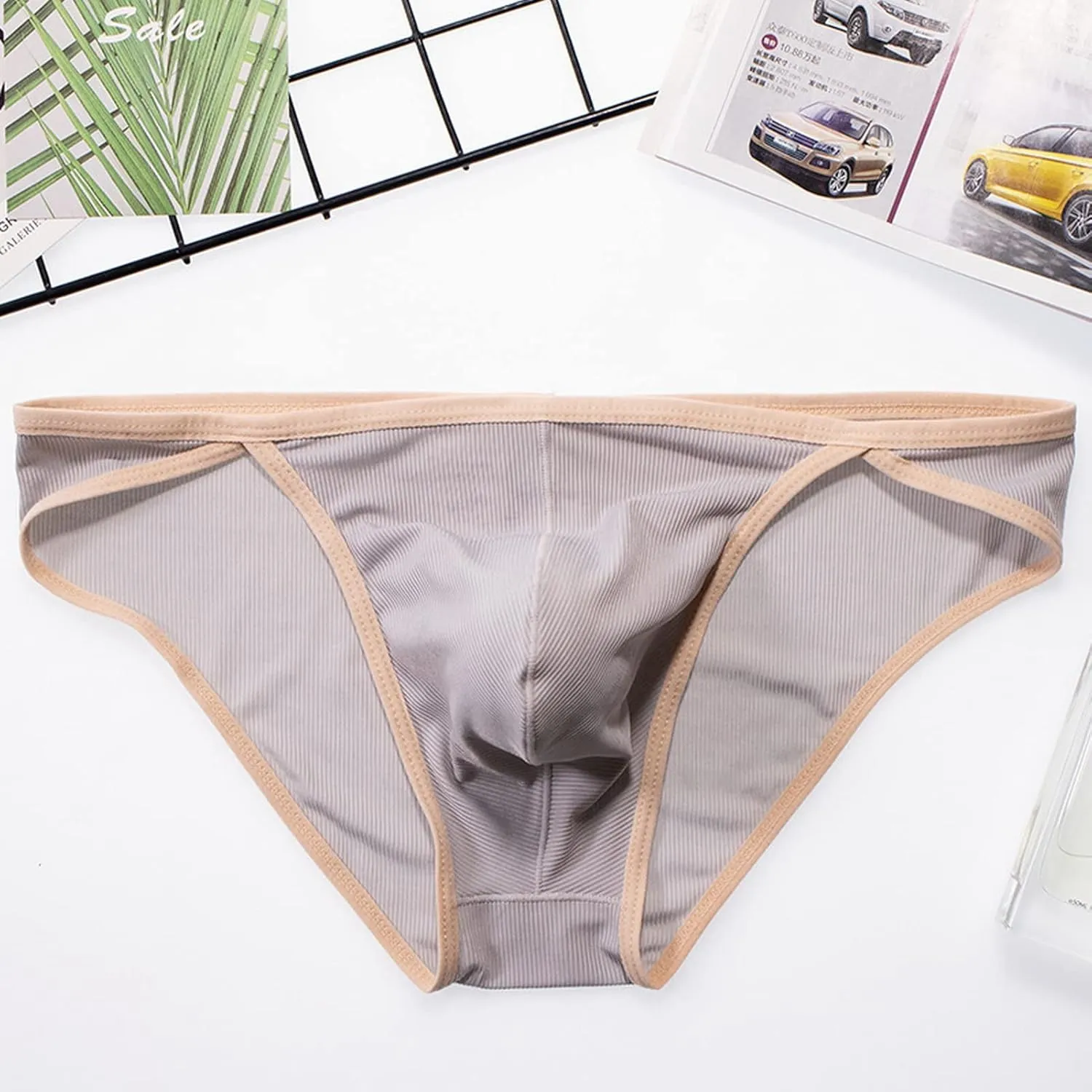 Sexy Men's Soft Men's Underwear Bikini Gay Briefs Underwear