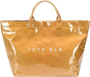 Simple Modern Fashion PVC Women Tote Bag,Tote Bag for Shopping Travel and More,Gift for Women's Fashion Accessory