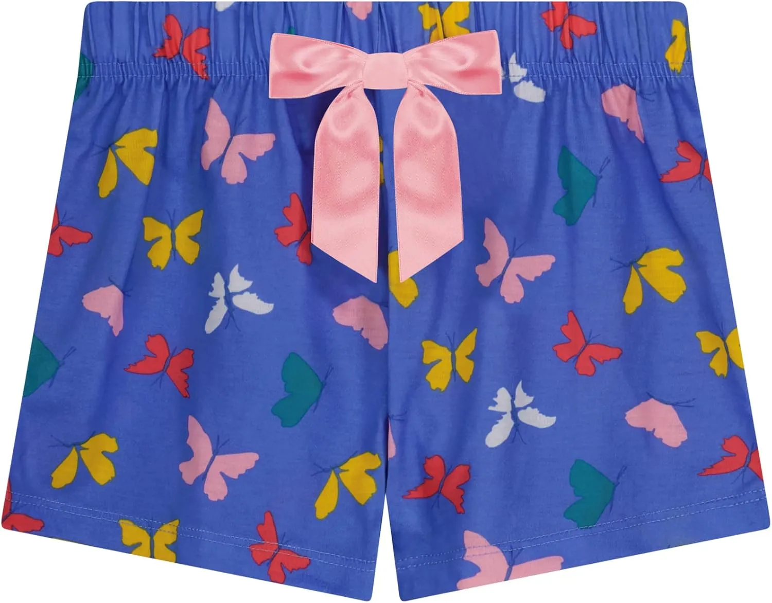 Sleep On It Girls Pajamas Short Sets 4 Piece Tank Top and Short Sleeve Summer Sleepwear for Kids (2 Full Sets)