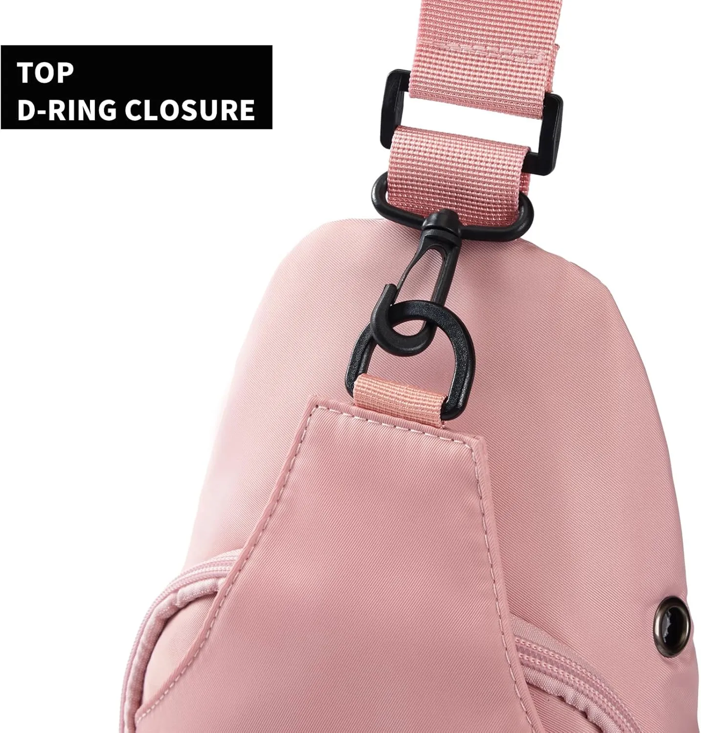 Sling Bag for Men Women, Small Crossbody Bag Trendy, Water Resistant Fanny Pack Running Phone Holder for Travel