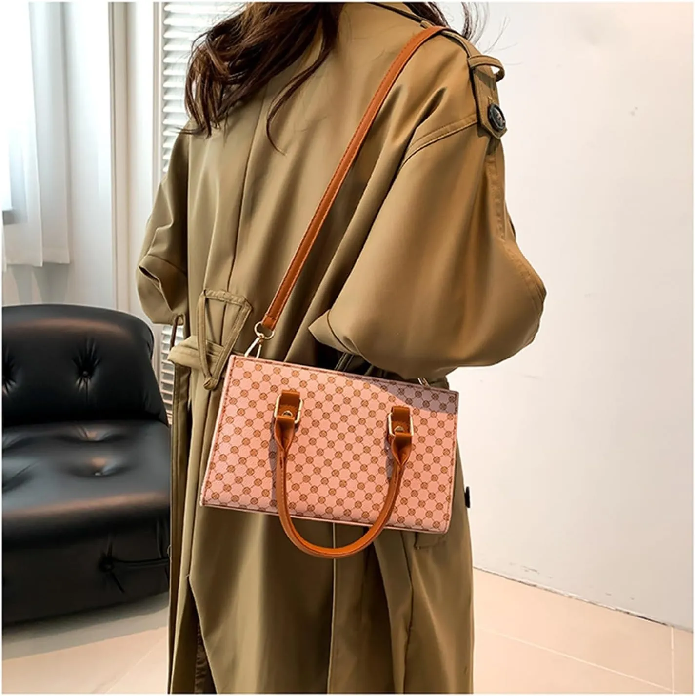 Soft Leather Bag Shoulder Bag Women's Bag Daily Banquet