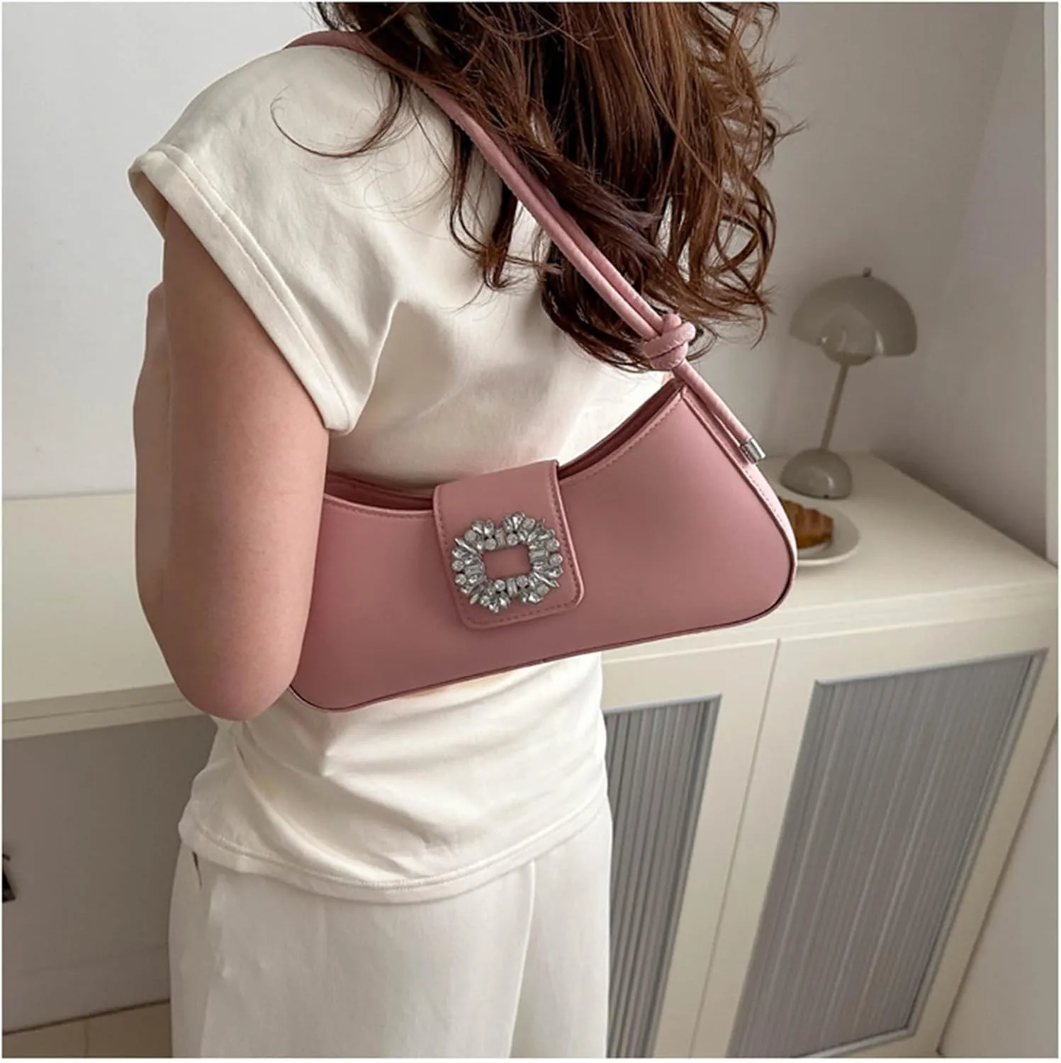 Soft Leather Bag Shoulder Bag Women's Bag Daily Banquet