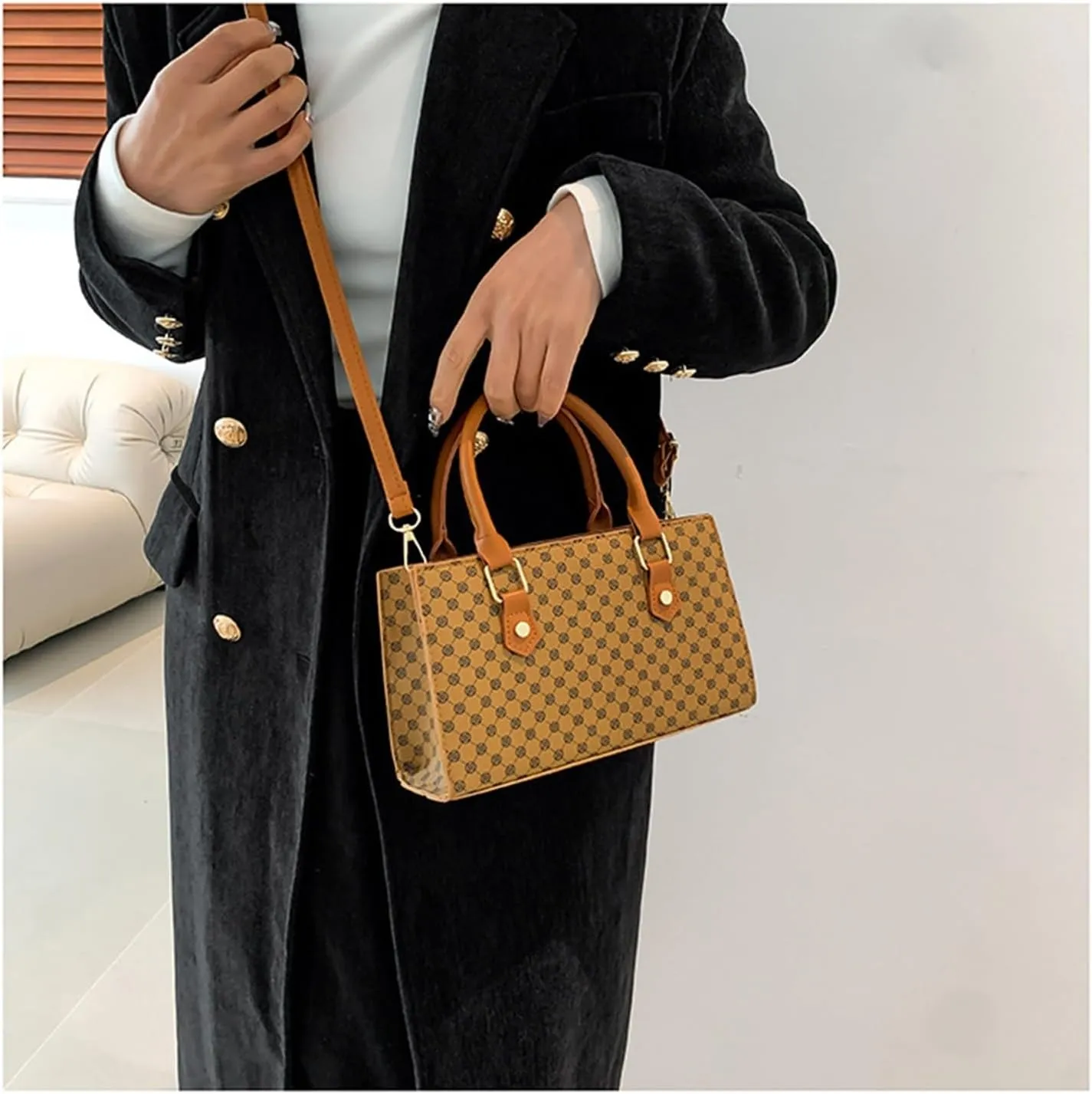 Soft Leather Bag Shoulder Bag Women's Bag Daily Banquet