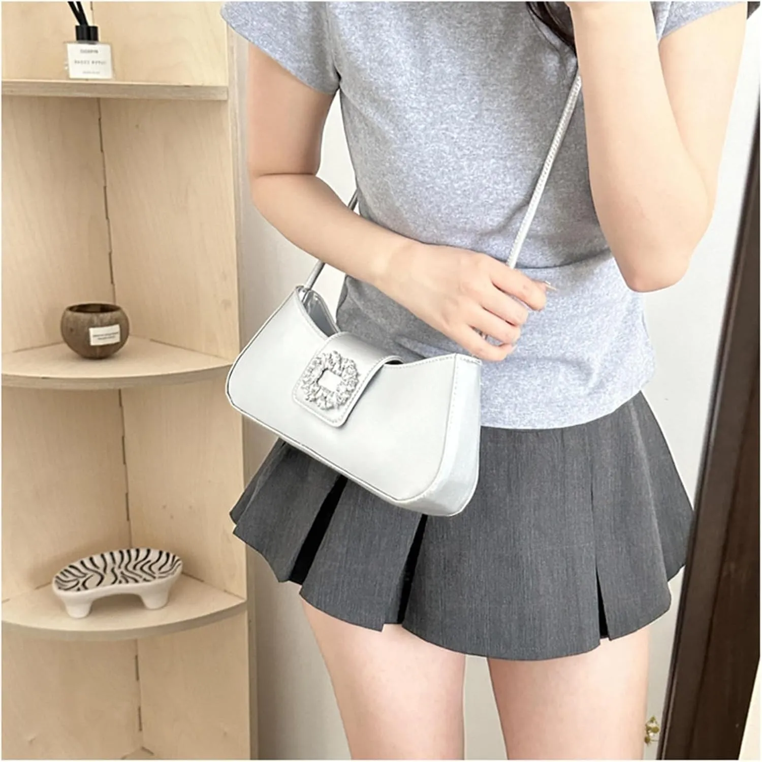 Soft Leather Bag Shoulder Bag Women's Bag Daily Banquet
