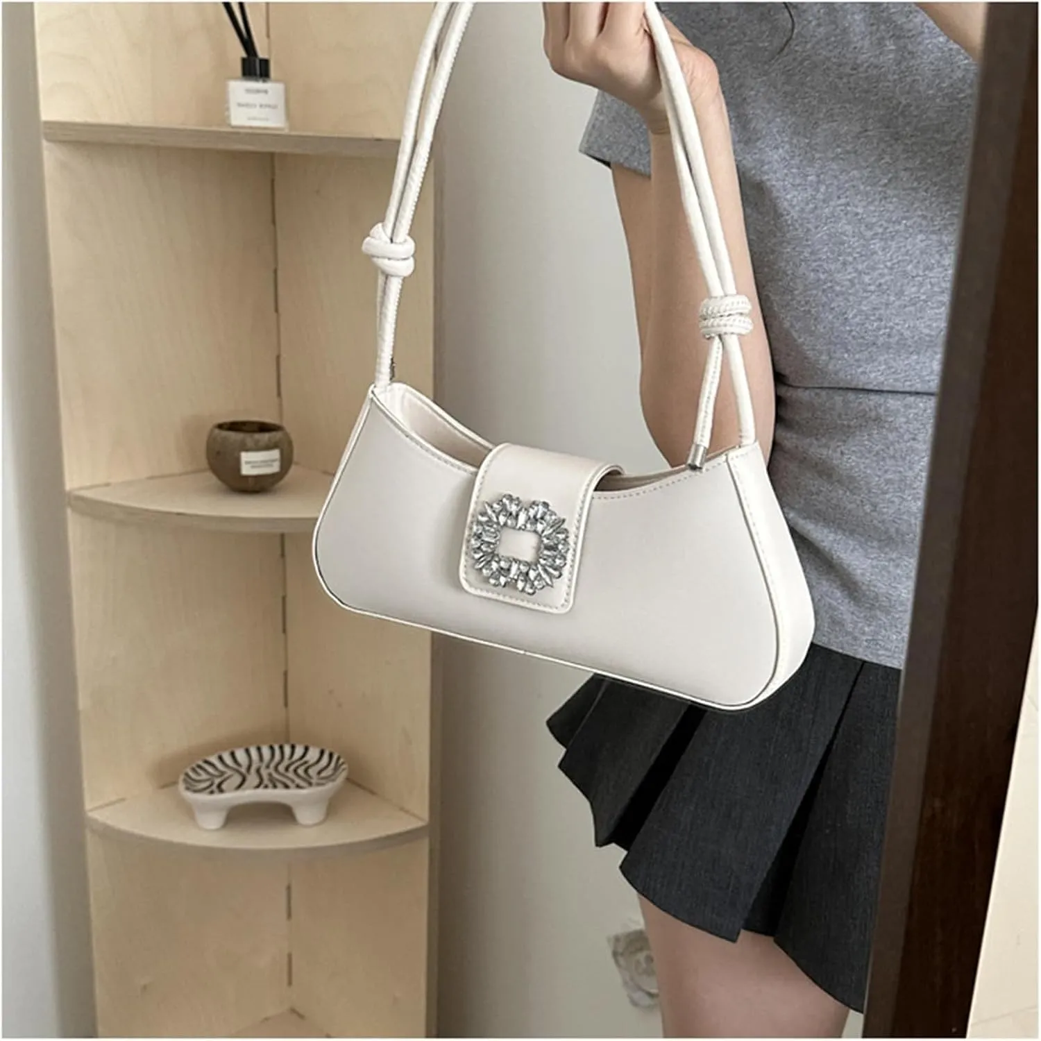 Soft Leather Bag Shoulder Bag Women's Bag Daily Banquet