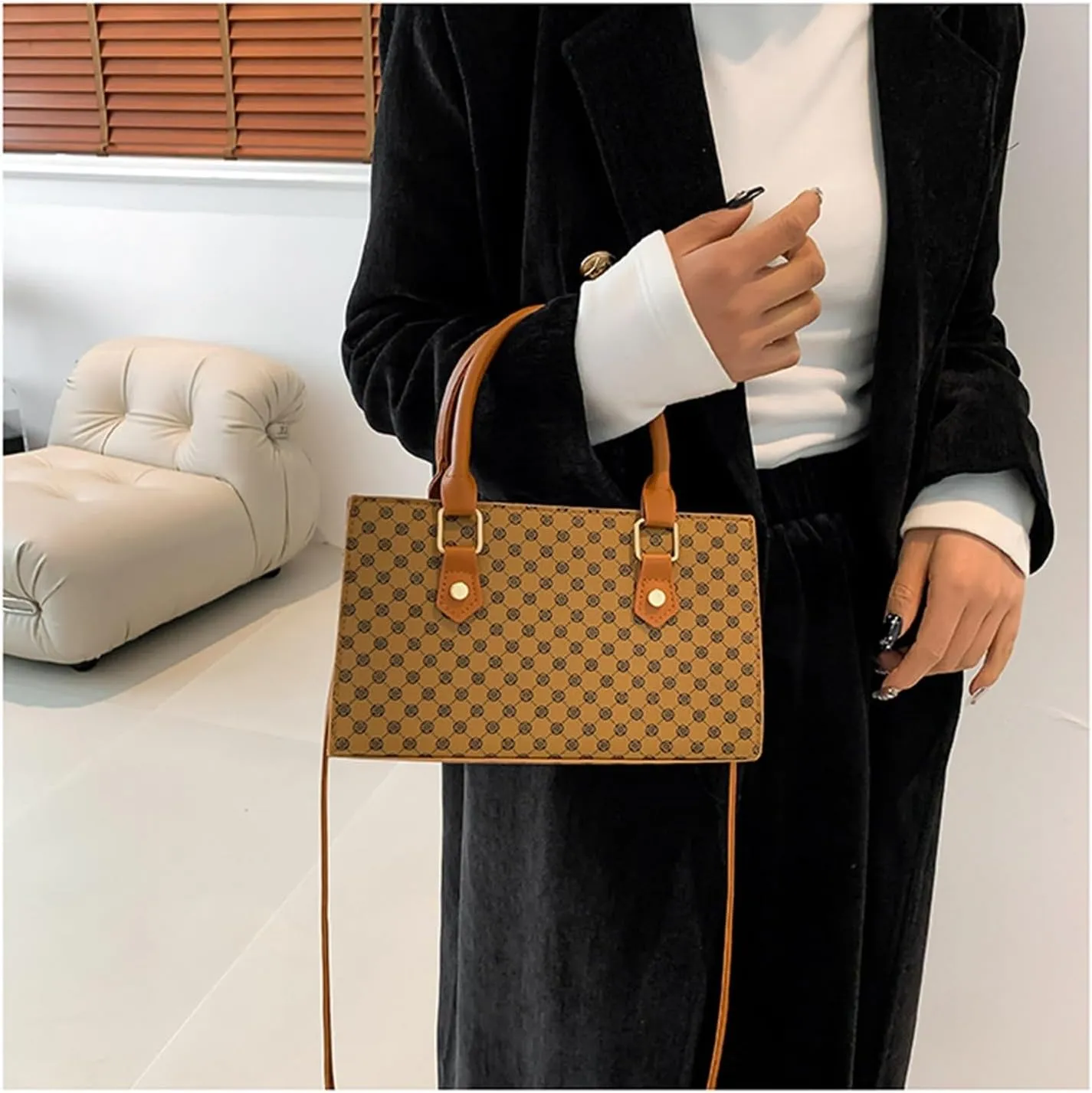 Soft Leather Bag Shoulder Bag Women's Bag Daily Banquet