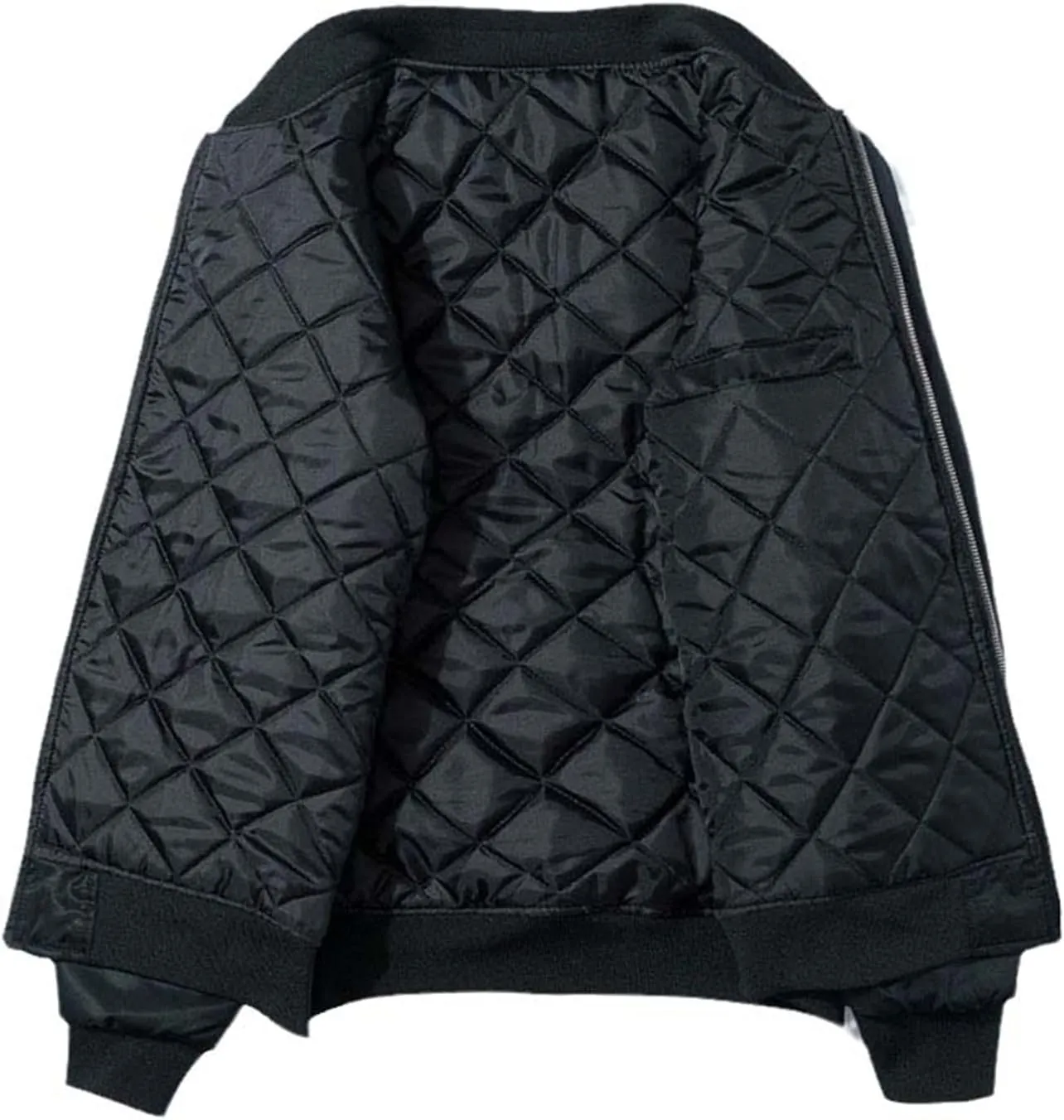 Spring Sukajan Embroidered Jacket Men Cotton Padded Pilot Japan Baseball Coat Clothes Ma-1 Winter Streetwear