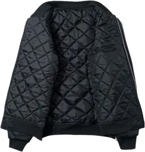 Spring Sukajan Embroidered Jacket Men Cotton Padded Pilot Japan Baseball Coat Clothes Ma-1 Winter Streetwear