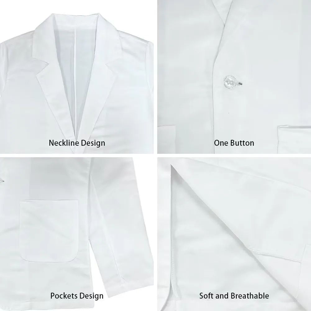 Sprowallow Men's Casual Blazer One Button Lightweight Sports Coat with Pockets Slim Fit Lapel Jacket Business Suit