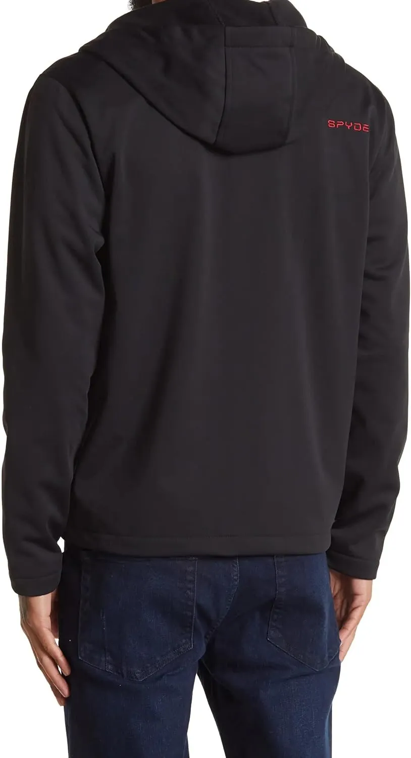 Spyder Men's Full Zip Hooded Soft Shell Jacket, Color Options