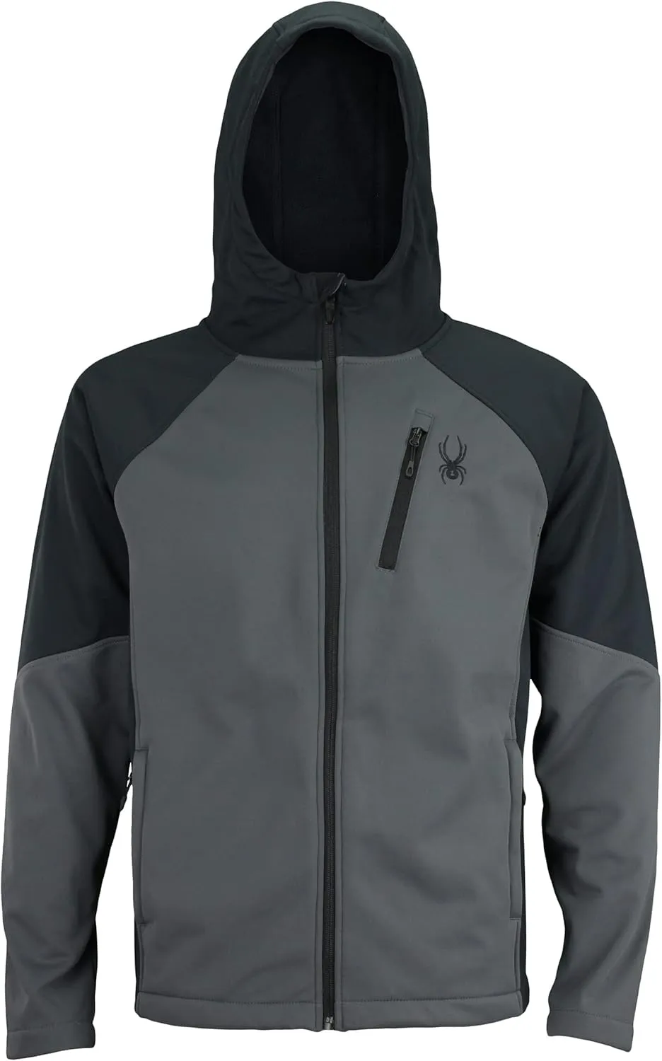 Spyder Men's Full Zip Hooded Soft Shell Jacket, Color Options