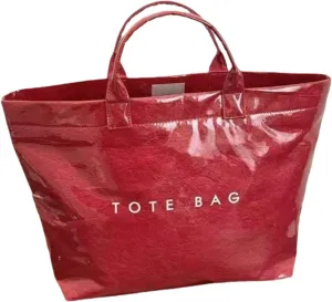 Stellaya Tote Bag, Pvc Women's Letters Print Tote Bag, Stellaya Womens Letters Print Tote, PVC Kraft Paper