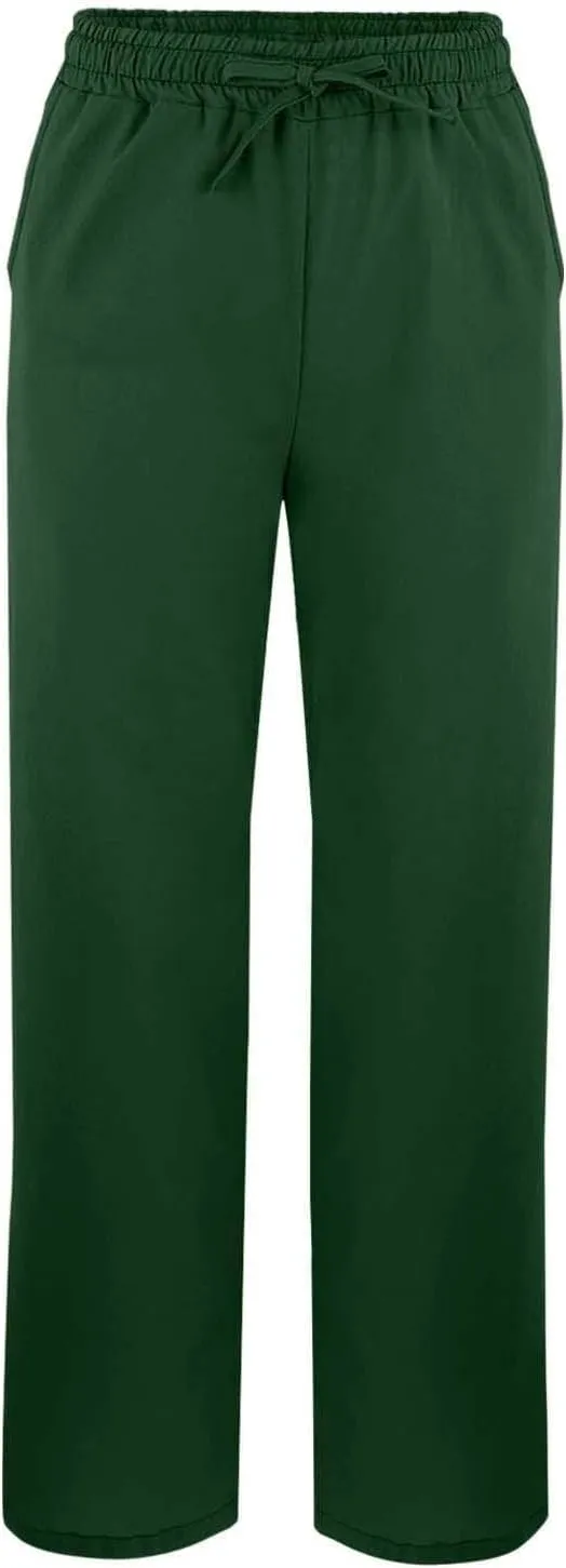 Summer Pants for Women 2025 Casual Cotton Linen Pants Drawstring High Waist Beach Pants with Pockets Vacation Outfits