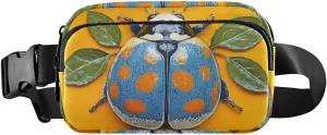 Surreal Animal Fanny Pack Water Resistant Waist Pack Sling Bag Purse for Women Men Travel Hiking