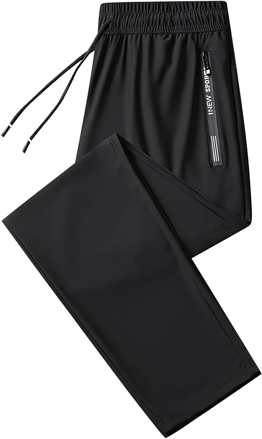 Sweatpants for Men, Regular Fit Cargo Pants for Men Mens Stretch Work Cargo Work Summer Beach Pants for Men