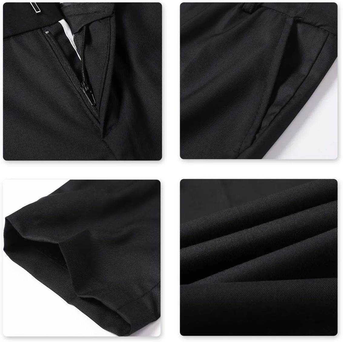SWOTGdoby Boys Tuxedo Suit Shiny Formal Dress 2 Pieces Suit Set Paisley Blazer Pants Sequin Shawl Collar