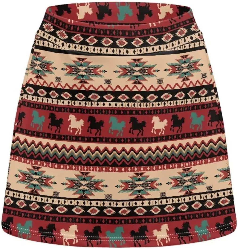 Tennis Skirt for Women High Waisted Athletic Golf Skorts with Inner Pockets Running Sports Skirts Size XS-3XL