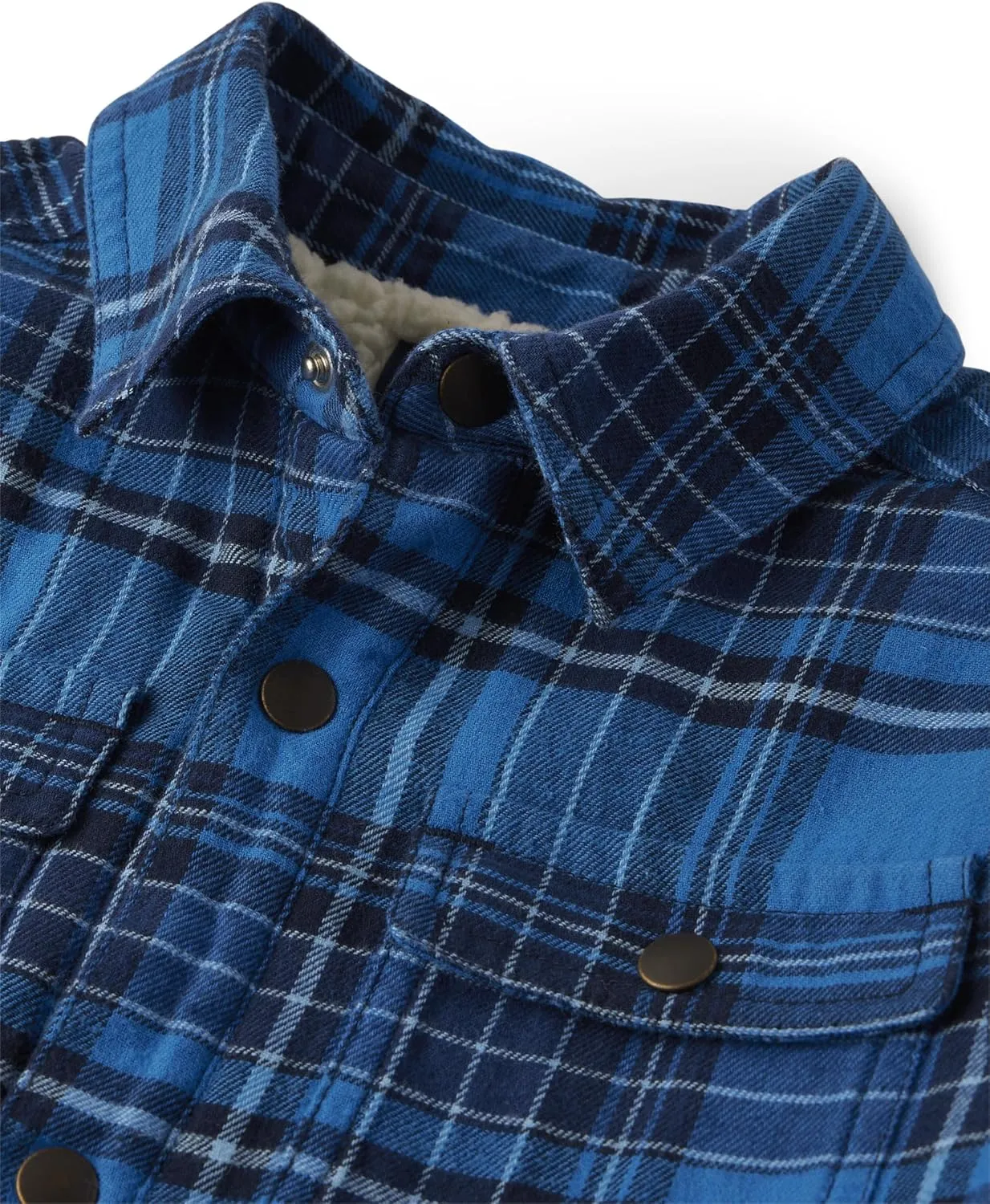 The Children's Place Boys' Sherpa Lined Everday Shacket