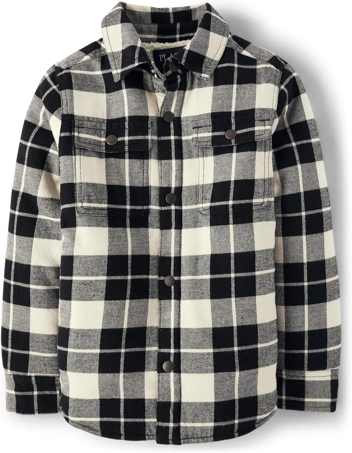 The Children's Place Boys' Sherpa Lined Everday Shacket