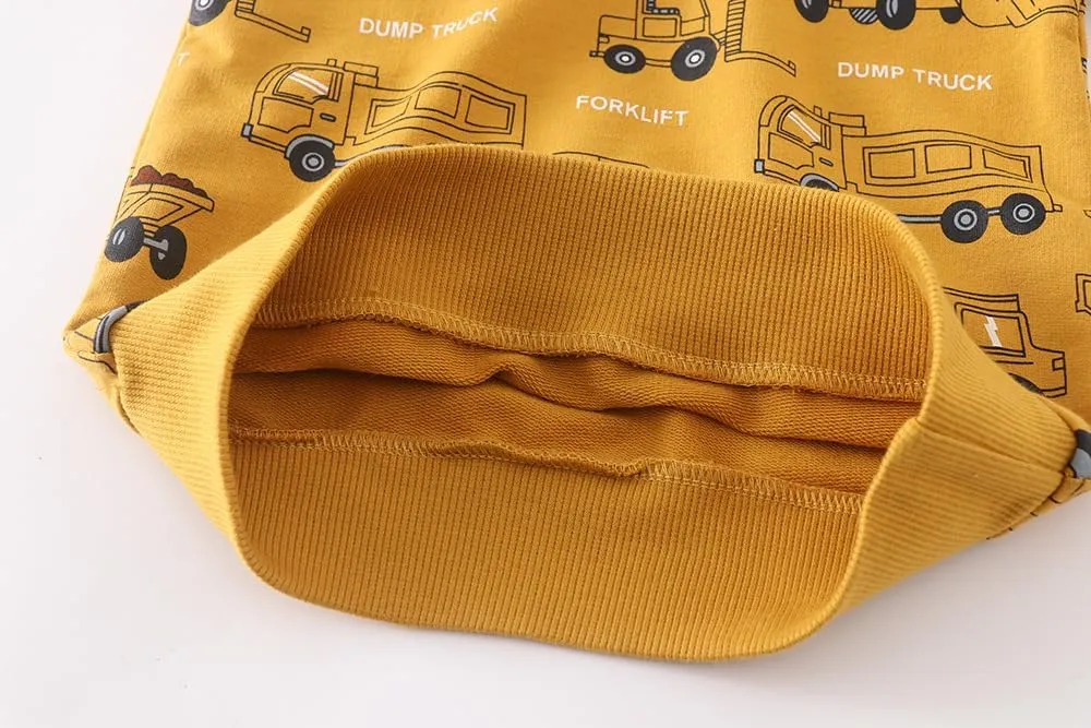 Toddler Boys Cotton Sweatshirts Casual Long Sleeve Top Shirts Kids Winter Clothes Pullover Sweater 2T-8T