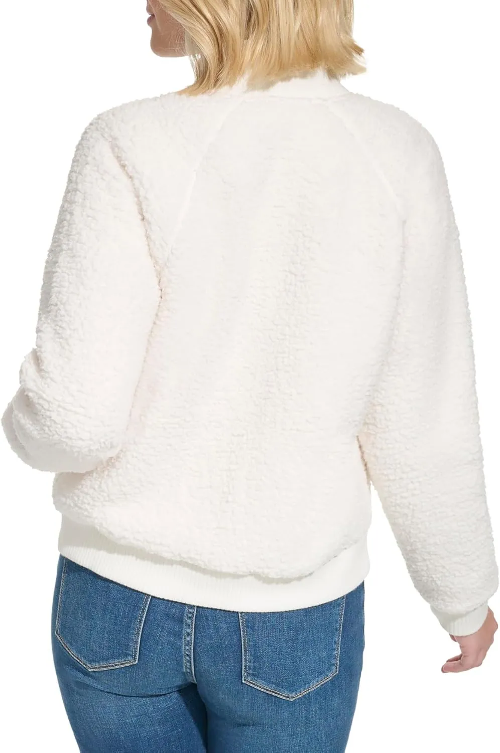 Tommy Hilfiger Women's Soft Sherpa Zip Jacket