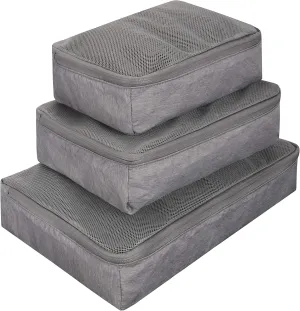 Travelon World Travel Essentials Set of 3 Soft Packing Cubes