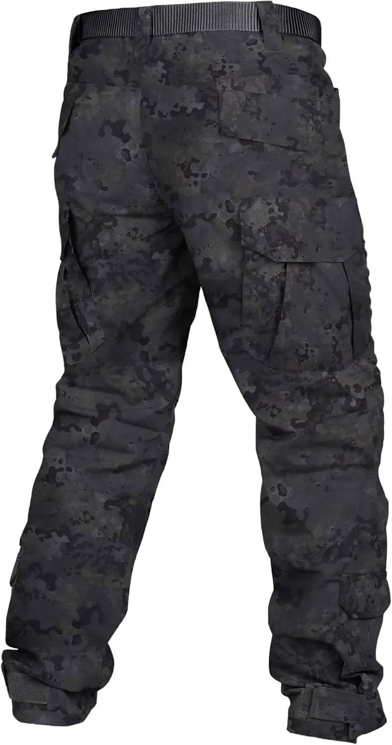 TRGPSG Men's Hiking Pants, Outdoor Lightweight Travel Pants Cargo Pants Work Pants for Men