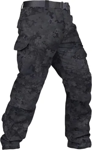 TRGPSG Men's Hiking Pants, Outdoor Lightweight Travel Pants Cargo Pants Work Pants for Men