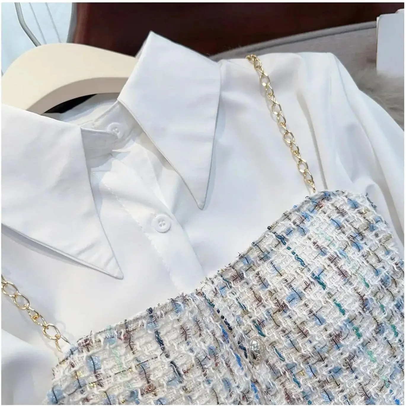 Women Sexy Short Camisole Shirt Lapel Sexy Soft Shirt